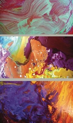 la palette de peinture