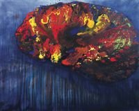 sans titre, acrylique sur toile, 170x200
